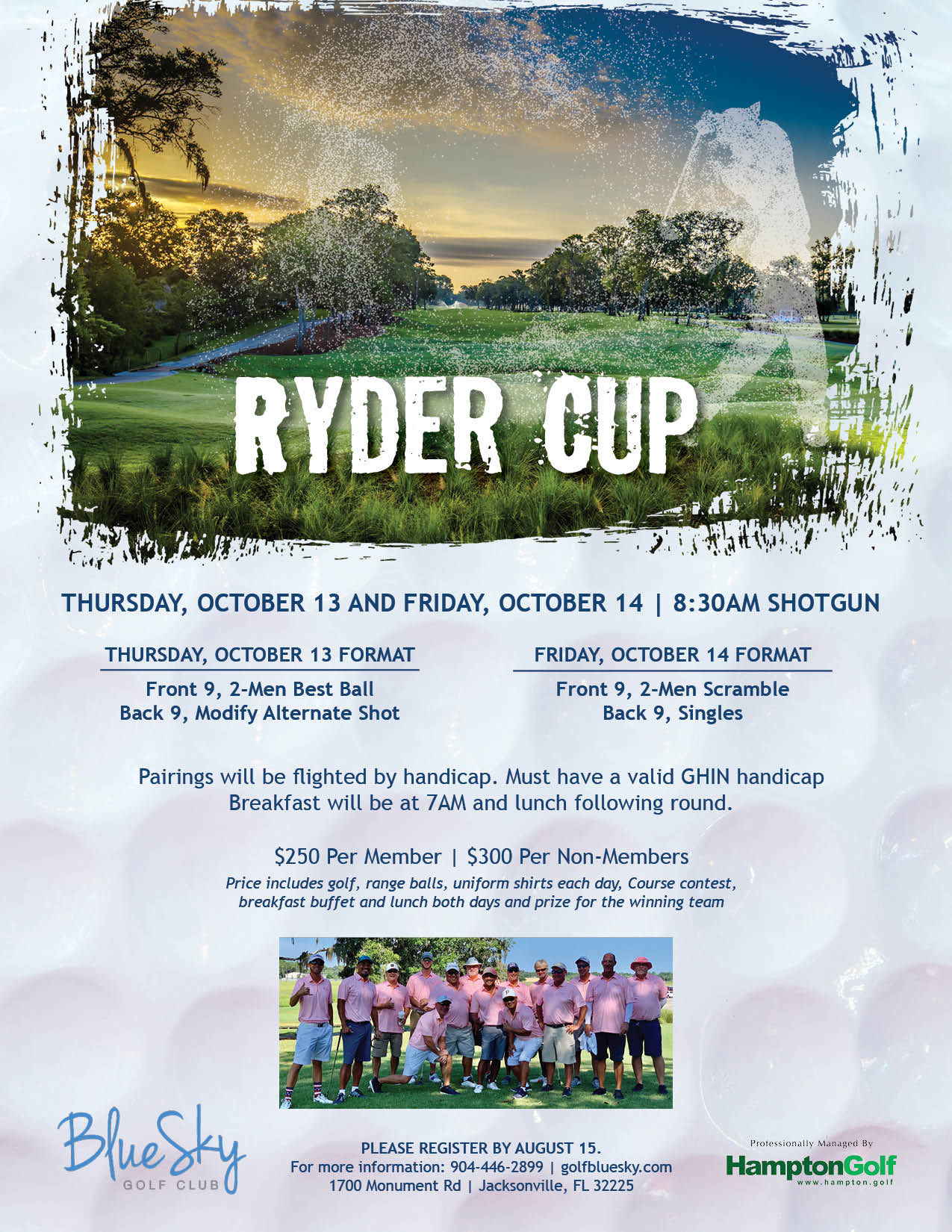 BS Ryder Cup October 13 EMAIL
